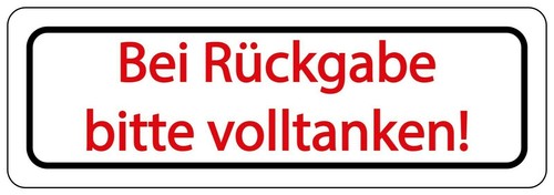 Aufkleber hinweis bei - aufkleber,