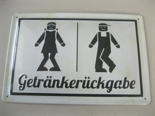 Getränkerückgabe toilette - getränkerückgabe, wc
